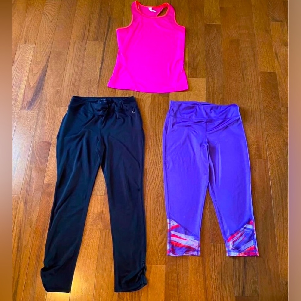 Girls 10/12 Danskins Athletic Clothing Bundle